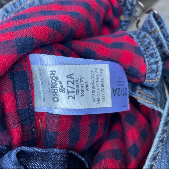 OshKosh B’gosh - Denim Overalls - 2T - Picture 4 of 5